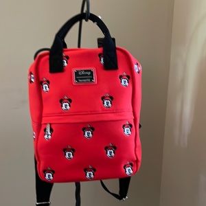 Disney loungefly Minnie Mouse backpack